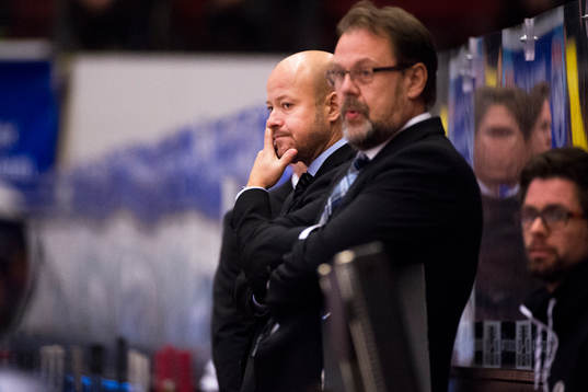 Brynäs huvudtränare Tommy Jonsson och Brynäs