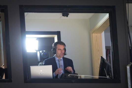 Cmores kommentator Stefan Klemetz