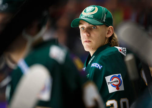 Färjestads reservmålvakt Adam Werner är född -97