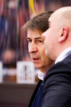 Djurgårdens Huvudtränare Hans Särkijärvi