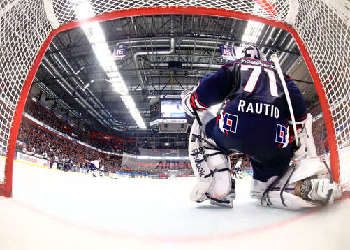 Linköpings David Rautio höll nollan tredje matchen i rad