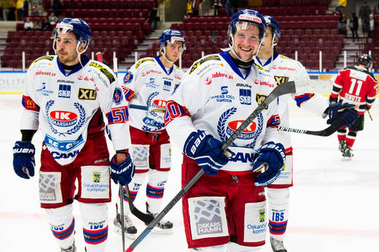 Oskarshamns Mikael Lidhammar och Marc-Anthony Zanetti är