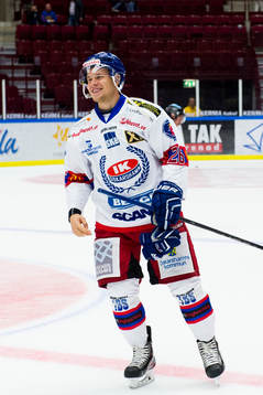 Oskarshamns Victor Backman är glad