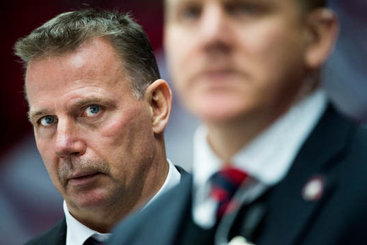Malmö Redhawks tränare Mats Lusth