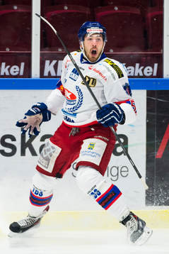 Oskarshamns Marc-Anthony Zanetti jublar