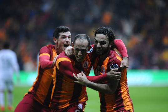 Turkey Super League football match between Galatasaray and