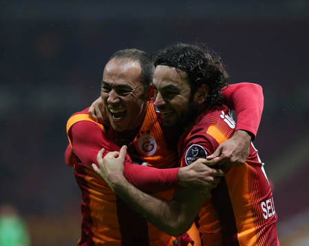 Turkey Super League football match between Galatasaray and