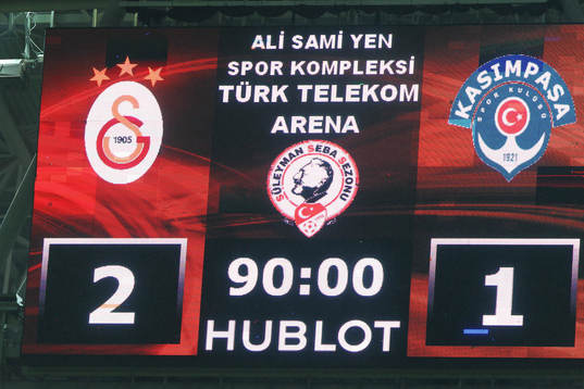 Turkey Super League football match between Galatasaray and
