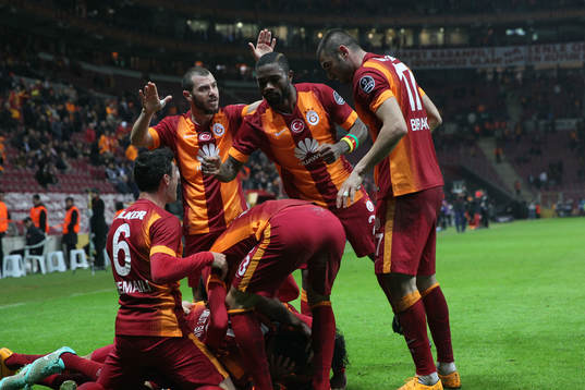 Turkey Super League football match between Galatasaray and