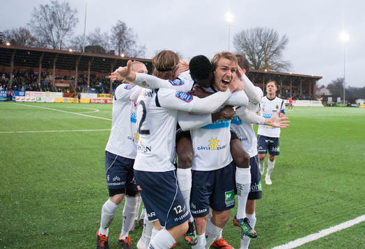 Gefles Johan Oremo jublar