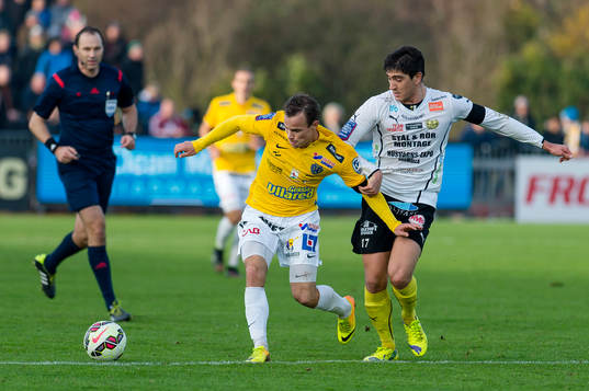 Falkenbergs Anton Wede och Lucas Grill