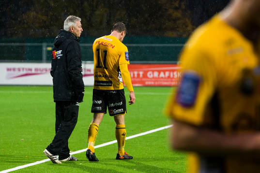Elfsborgs Daniel Mobaeck går ifrån och deppar