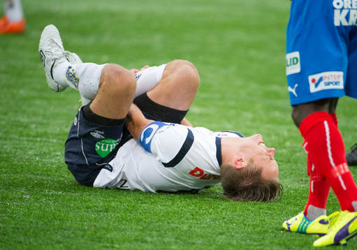 Gefles Anders Wikström får ont