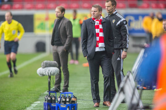 Kalmars tränare Hans Eklund