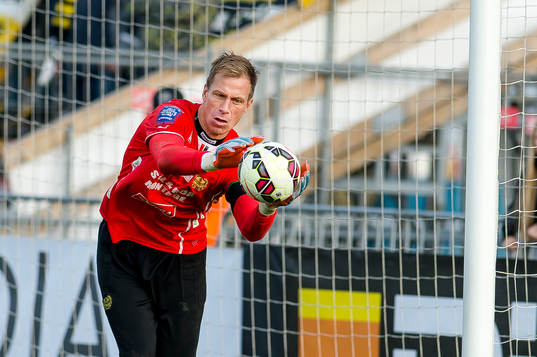 Mjällbys målvakt Mattias Asper