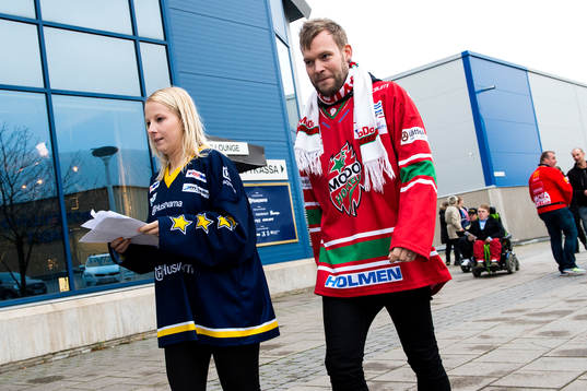 En HV71-supporter