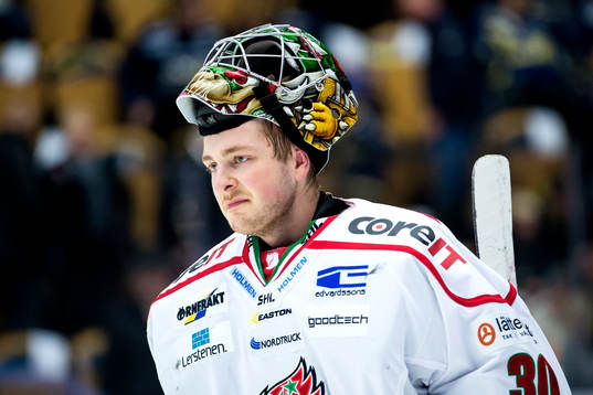 Modos målvakt Linus Ullmark