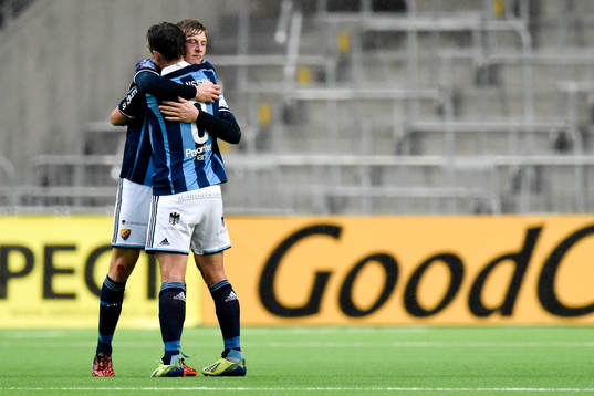 Djurgårdens Andreas Johansson byts ut i sin sista match