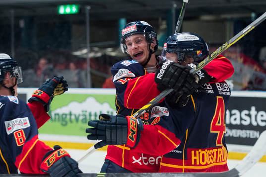 Djurgårdens Alexander Fällström och Marcus Högström