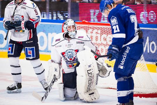 Linköpings målvakt David Rautio