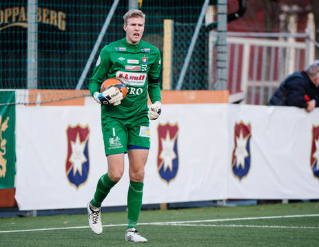 Örgrytes målvakt Fredrik Andersson