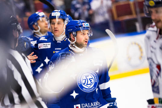 Leksands Eric Himelfarb jublar