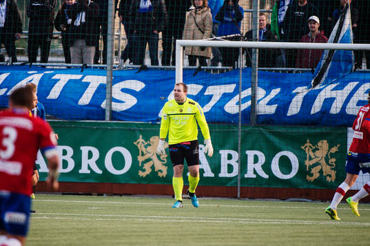 Trelleborgs målvakt Fredrik Persson