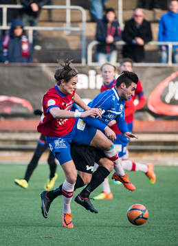 Örgrytes Carl Hawunger och Trelleborgs Alexander Nilsson i