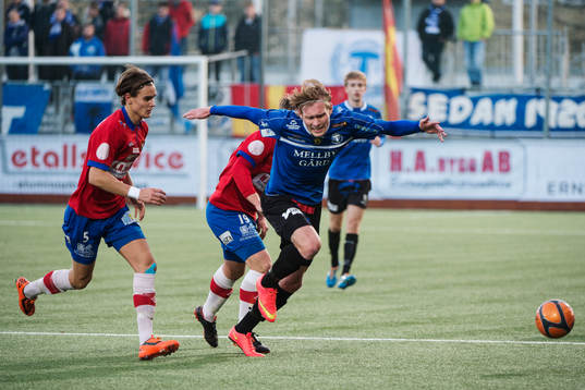 Trelleborgs Joonas Tamm och Örgrytes Carl Hawunger