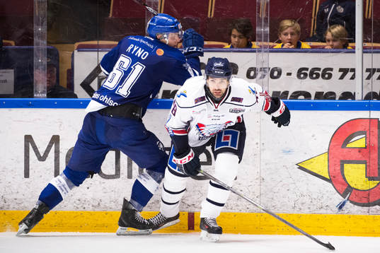 Leksands Johan Ryno och Linköpings Daniel Rahimi