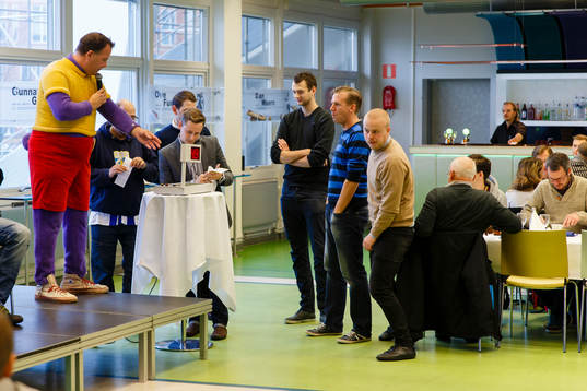 Brunch för IFK supportrar innan fotbollsmatchen i