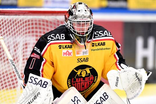 Luleås målvakt Daniel Larsson