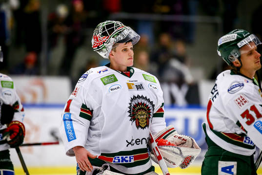 Frölundas målvakt Lars Johansson