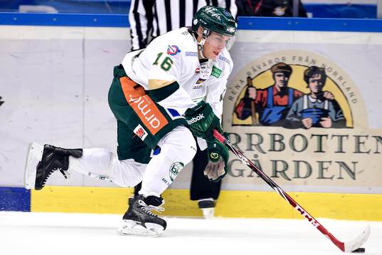 Färjestads Joakim Nygård med pucken