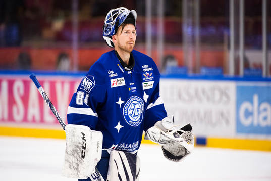 Leksands målvakt Joakim Lundström