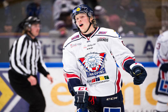Linköpings Anton Karlsson deppar