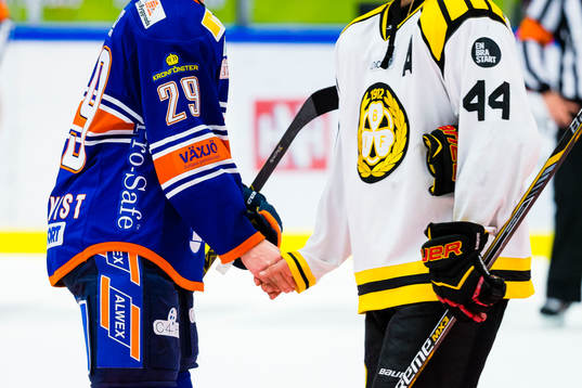 Växjös Robin Söderquist och Brynäs Jacob Blomqvist