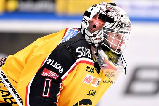 Luleås målvakt Daniel Larsson