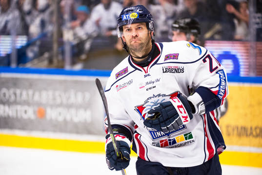 Linköpings Jeff Taffe deppar