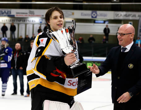Stefan Livs Målvaktspris till bäste målvakt i TV-pucken
