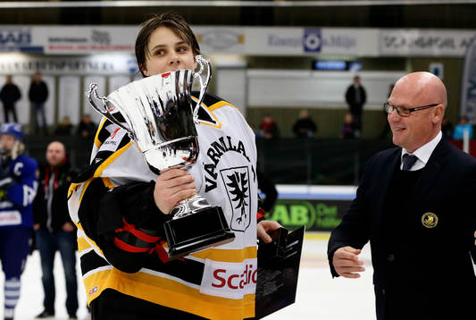 Stefan Livs Målvaktspris till bäste målvakt i TV-pucken