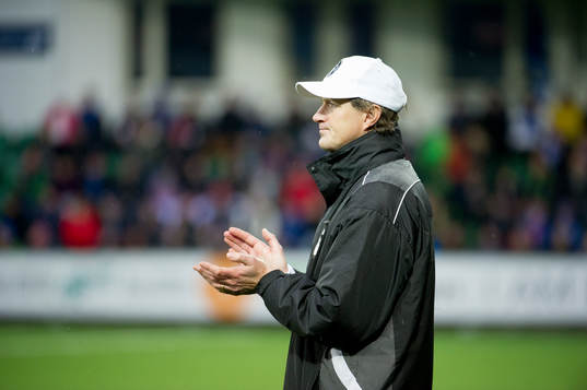 Landskronas tränare Patrik Johansson