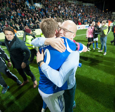 Sundsvalls tränare Joel Cedergren och Johan Lundgren