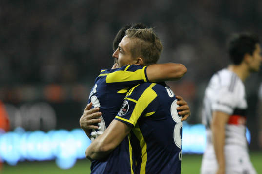 Turkey super league derby match between Besiktas and