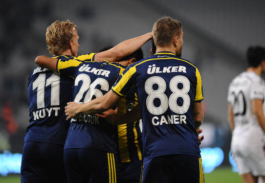 Turkey super league derby match between Besiktas and