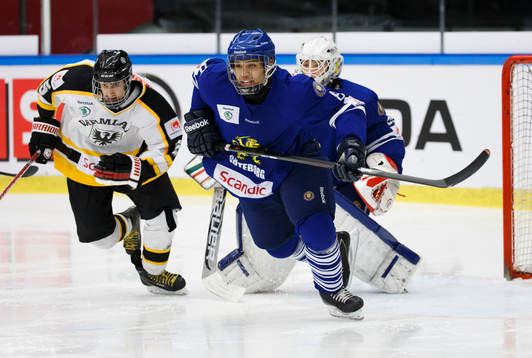 Värmlands Robert Basth och Göteborg Tyrus Brown