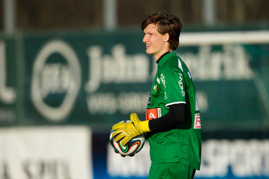 Häckens målvakt Teodor Söderberg