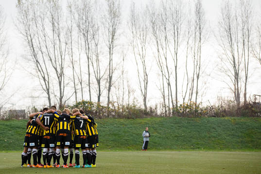 Häcken samlade innan U19 SM-finalen i fotboll mellan
