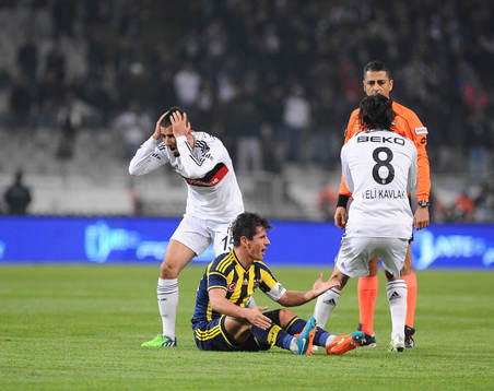 Turkey super league derby match between Besiktas and