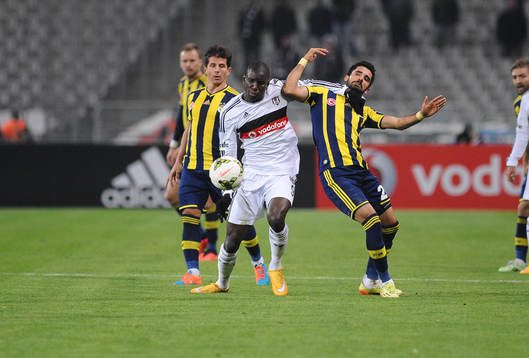 Turkey super league derby match between Besiktas and